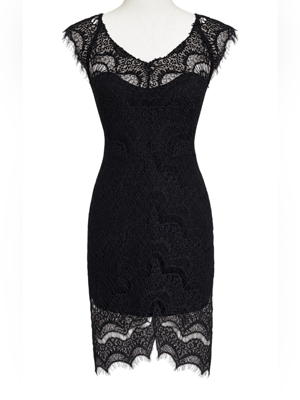 Free People Black Lace Midi Dress S Romantic Goth Festival NWT Whimsygoth